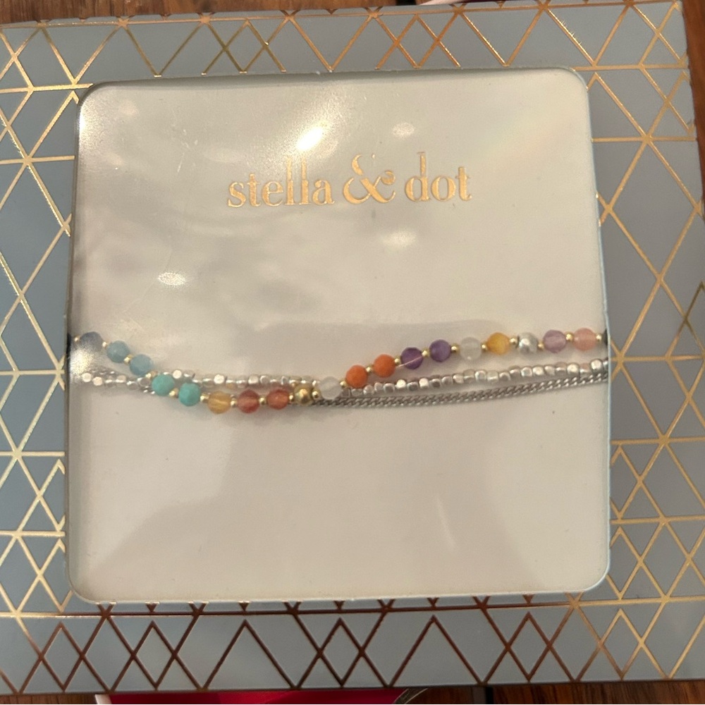 Brand new Stella and dot layered bracelet